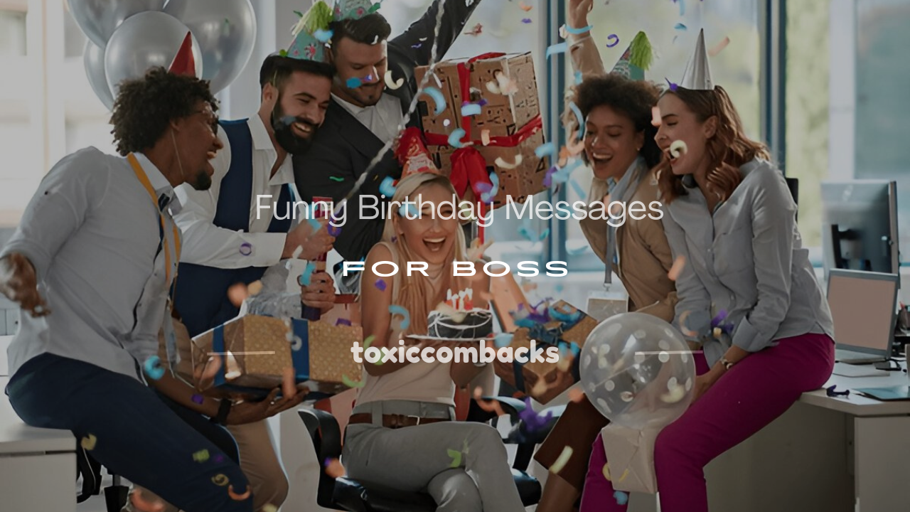 Read more about the article 250+ Funny Birthday Messages for Boss (Hilarious & Witty)
