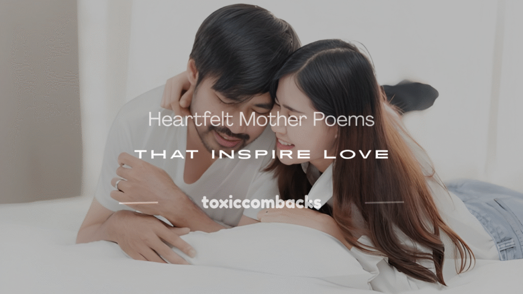 inspirational poems mothers