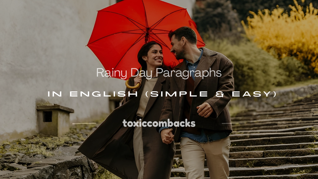 Read more about the article 250+ Best Rainy Day Paragraphs in English (Simple & Easy)