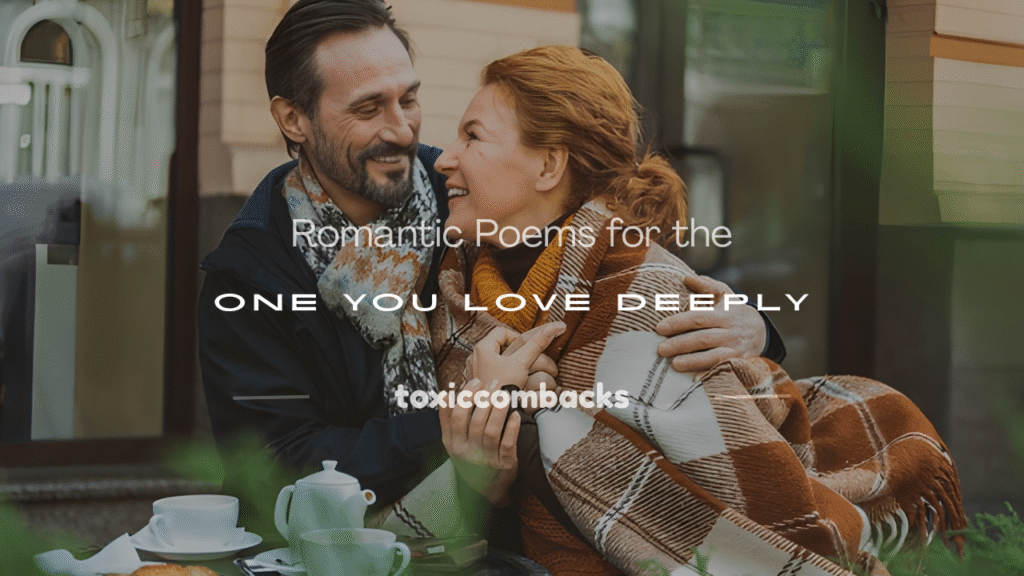 love poems for the one you love