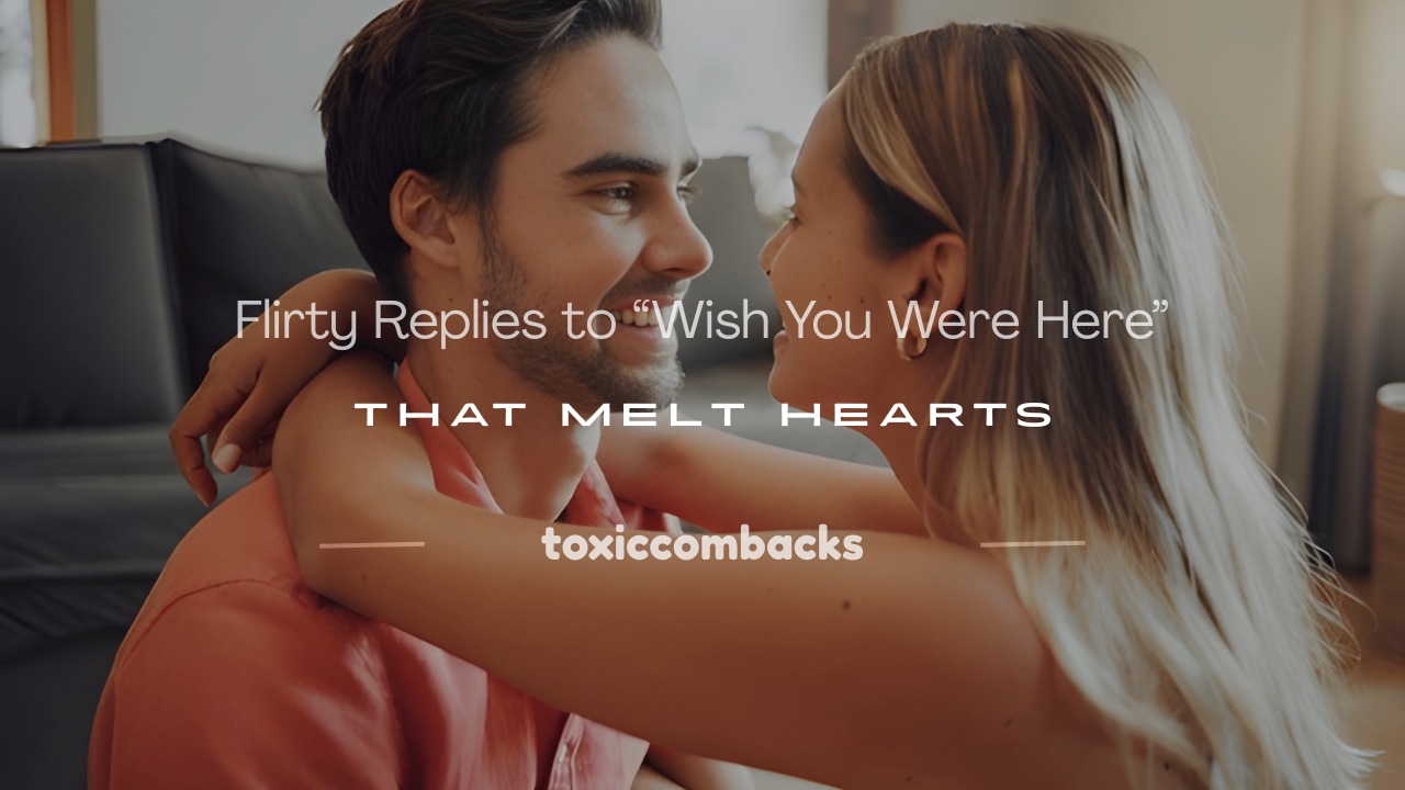 Read more about the article 250+ Flirty Replies to “Wish You Were Here” That Melt Hearts
