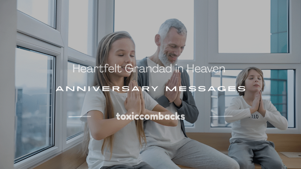 grandad in heaven anniversary