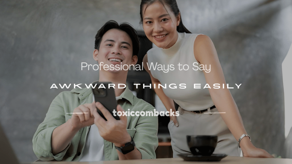 how to professional say 