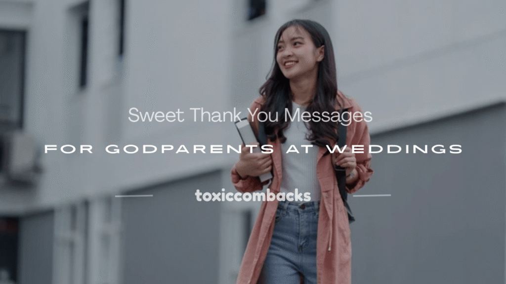 thank you messages for godparents wedding