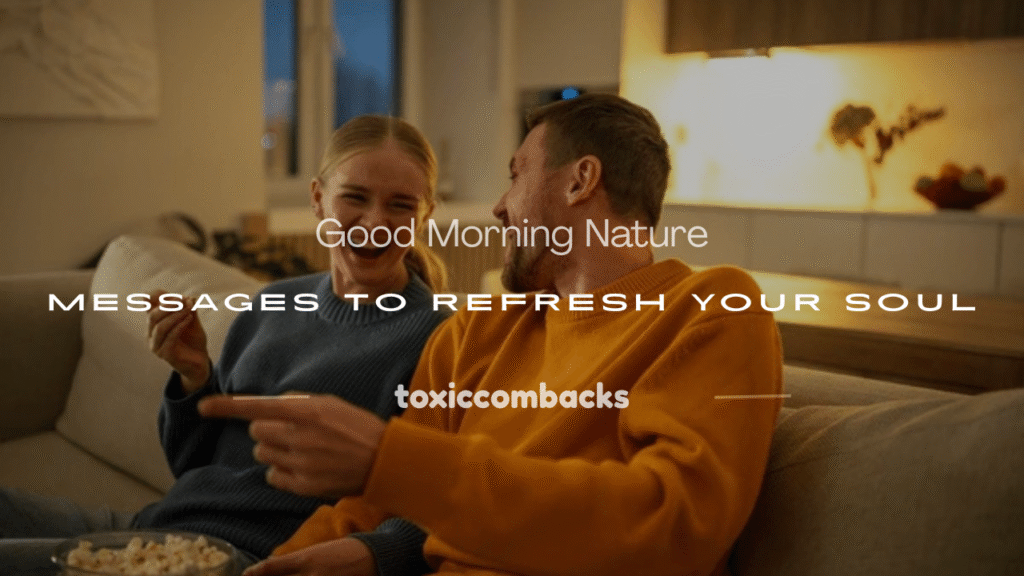 good morning message nature