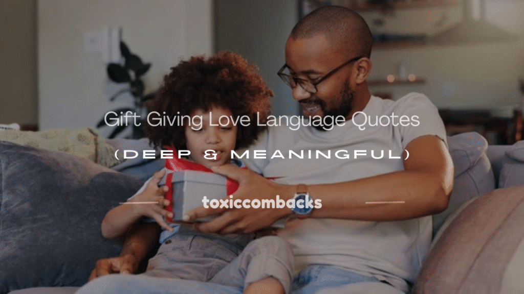 gift giving love language quotes
