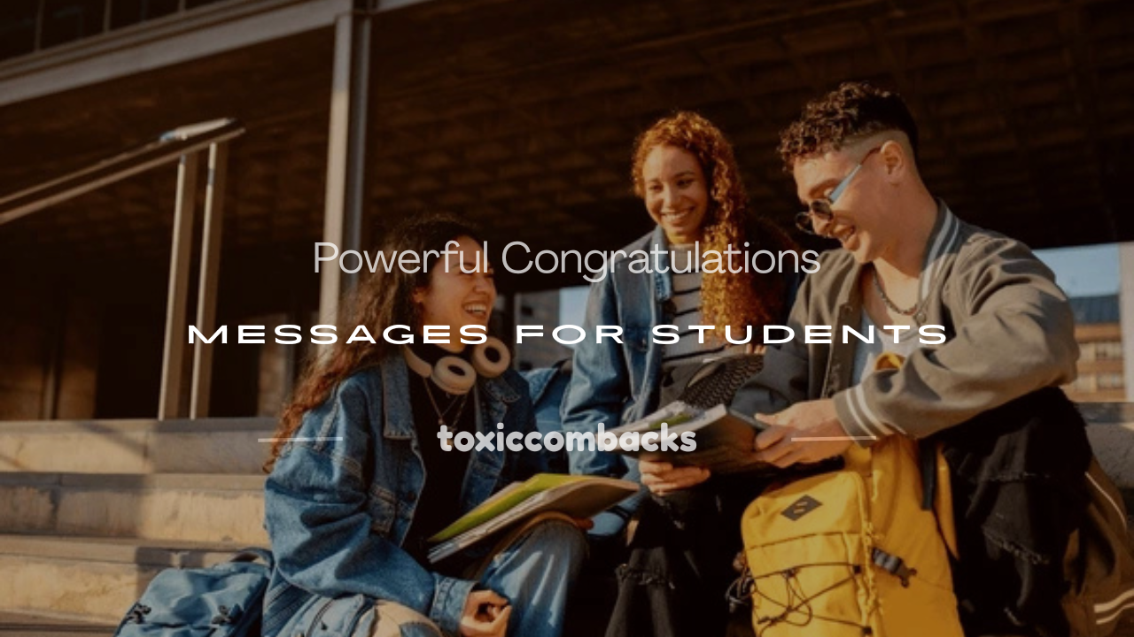 You are currently viewing 150+ Powerful Congratulations Messages for Students