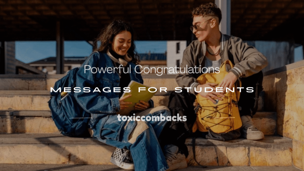 congratulations messages for students